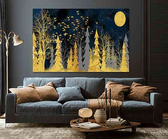 Картина холст в гостиную / спальню  Природа ліс   MLP_292 90х180см Киев