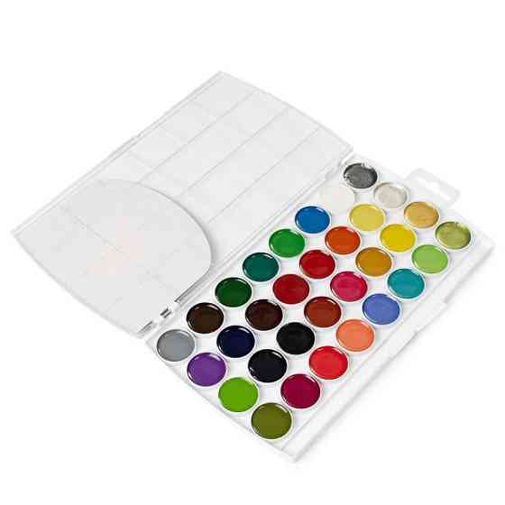 Акварель сухая 