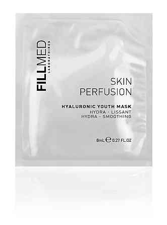 Філмед Гіалуронова Омолоджуюча маска Fillmed Skin Perfusion Hyaluronic Youth Mask 4 шт Дніпро