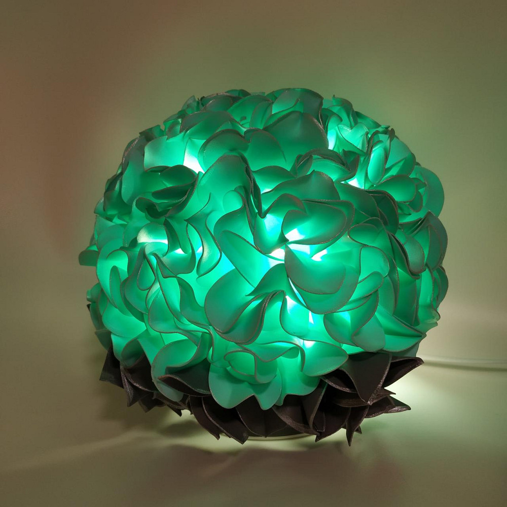 Світильник-нічник "Аквамаринова гортензія" Дніпро - фото 1