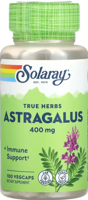 Астрагал Solaray Astragalus Root 400mg 100 вег капс Киев - изображение 1