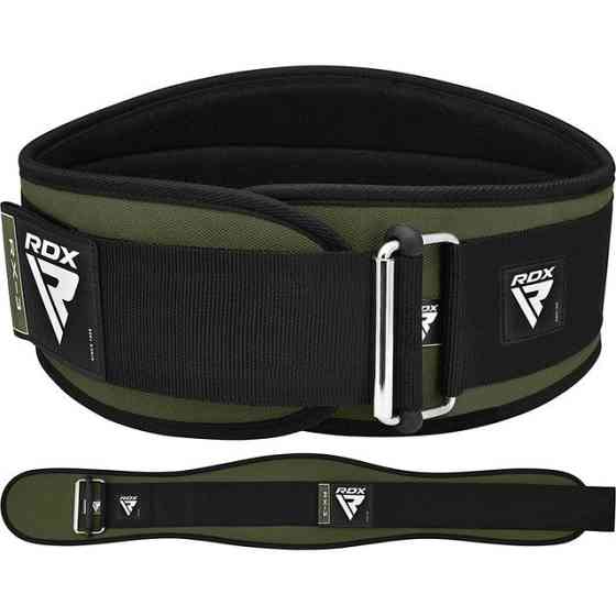 Пояс для важкої атлетики RDX RX3 EVA Curve неопреновий Army Green S Кам'янське