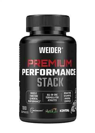 Комплекс для продуктивности Weider Premium Perfomance Stack 180 caps Луцк