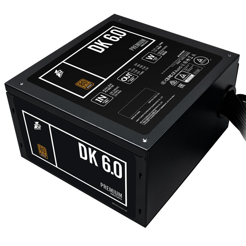 Блок живлення 1stPlayer PS-600AX (DKPM-BRZ-600-BK-EU) 600W ( Чорний ) Харків - фото 4