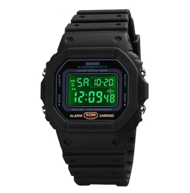 Часы наручные SKMEI 1628BKWT, BLACK-WHITE, 10257 Днепр - изображение 3