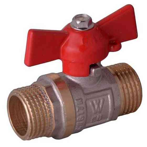 Кран кульовий прямий WATER VALVE 1/2″ ЗЗ КБ NV-V Q022 Тернополь