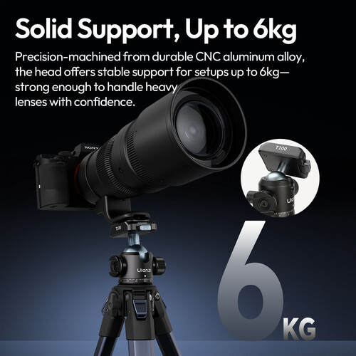Адаптер кронштейн Ulanzi T100 Uka Quick-Release Ball Head Одеса - фото 9