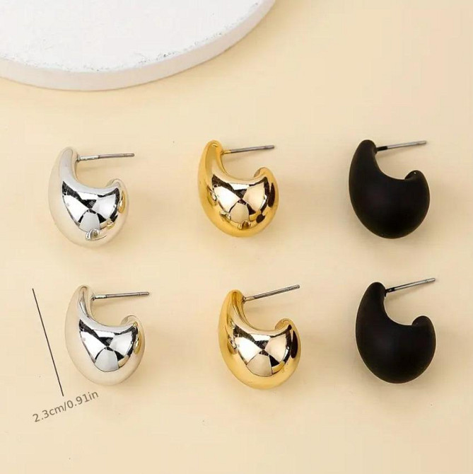 Набор из 3 пар сережек 