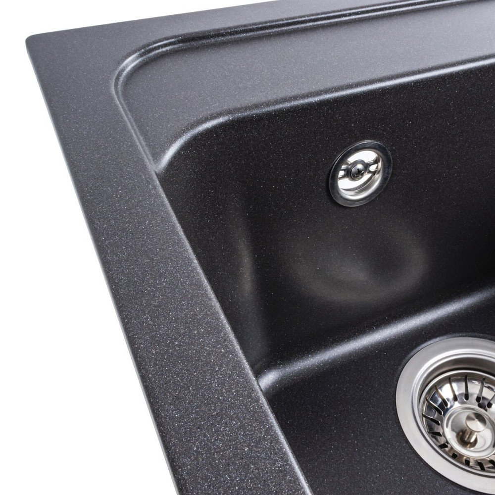 VALESO Гранітна мийка для кухні VALESO 4050 KORRADO матовий Моріон Киев - изображение 2