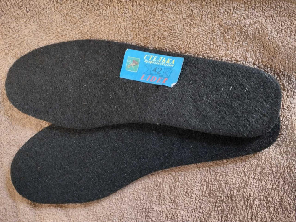 Устілка, устілка утеплена Повсть Харків 38-46 розміри Харків - фото 1