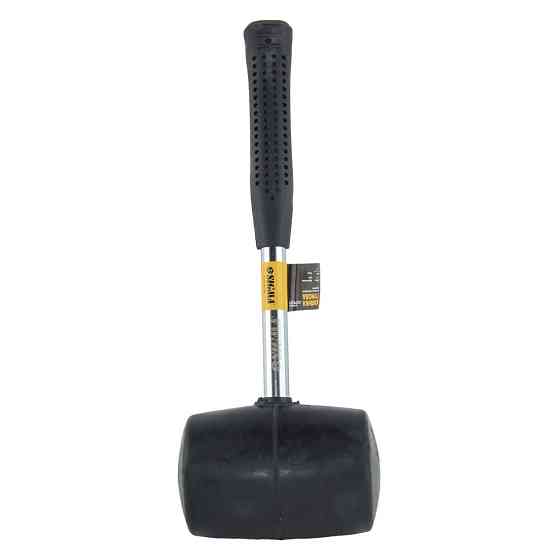 Sigma Киянка резиновая чёрная 900г металлическая обрезиненная рукоятка SIGMA (4317501) Коломыя