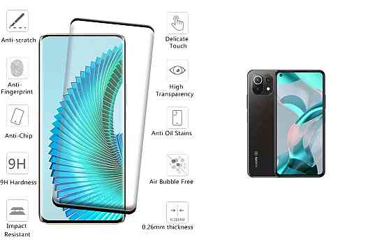 Захисне скло HyperGlass Pro для Xiaomi Mi 11 Lite 5G NE – максимальна чутливість та захист Київ