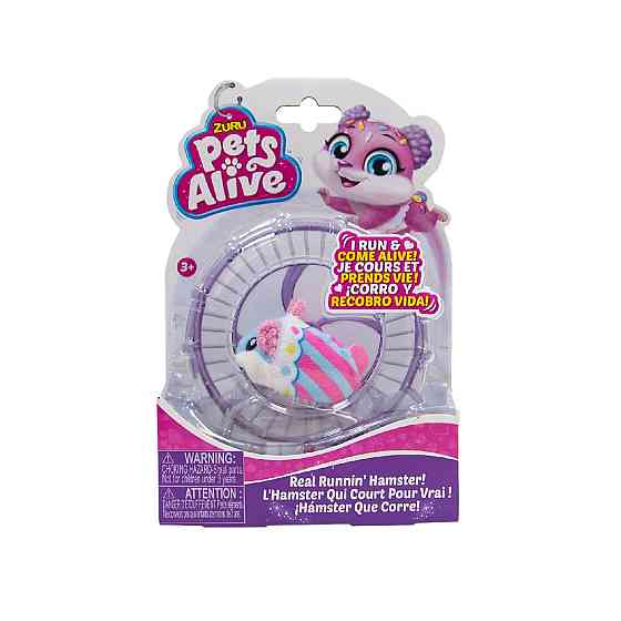 Інтерактивна м'яка іграшка Pets Alive - Хом'ячок Дніпро