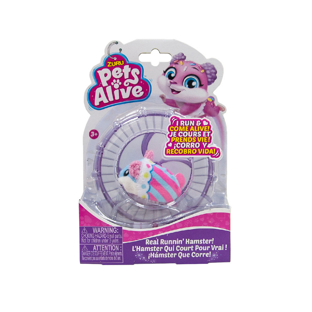 Інтерактивна м'яка іграшка Pets Alive - Хом'ячок Дніпро - фото 5