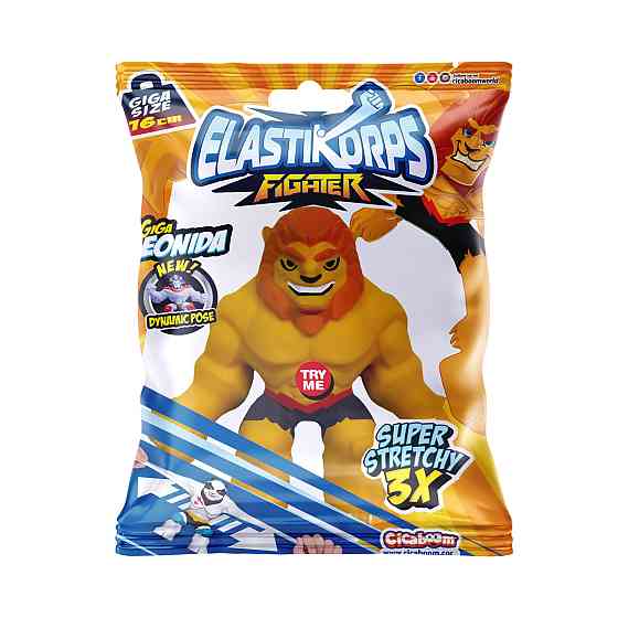 Стретч-іграшка Elastikorps серії «Fighter» – Лев Леон Днепр