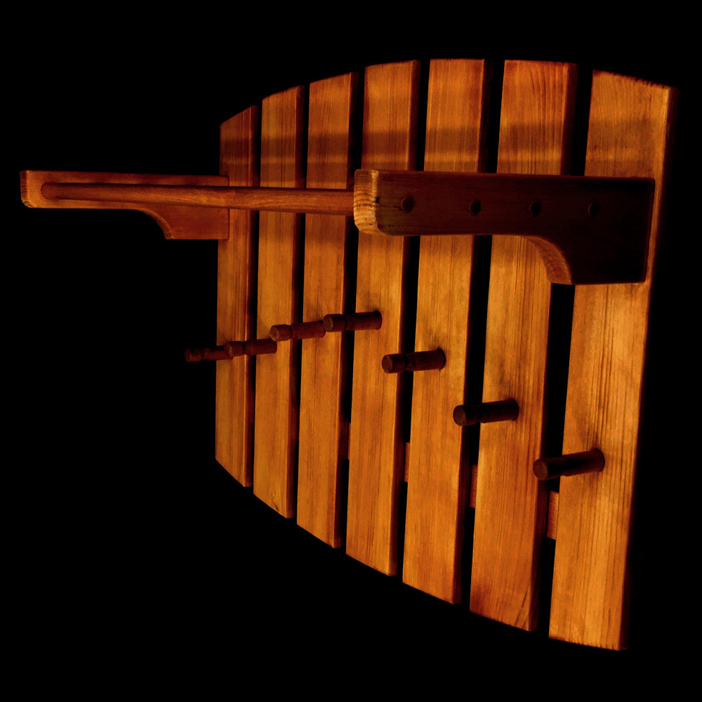 Вішалка для лазні "Глід" охра Миколаїв - фото 1