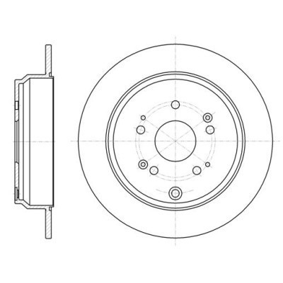Тормозной диск REMSA 61174.00 Винница - изображение 1