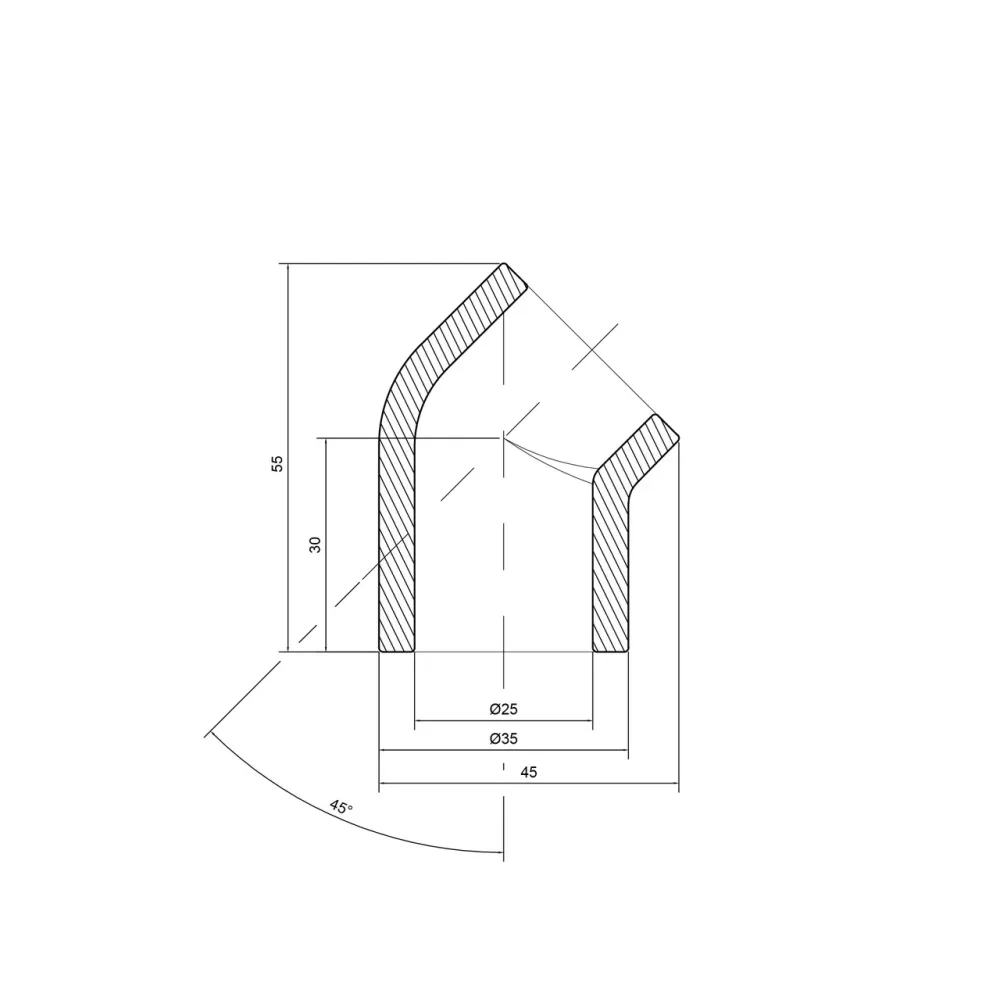 Куточок PPR Thermo Alliance 25, 45° Київ - фото 7