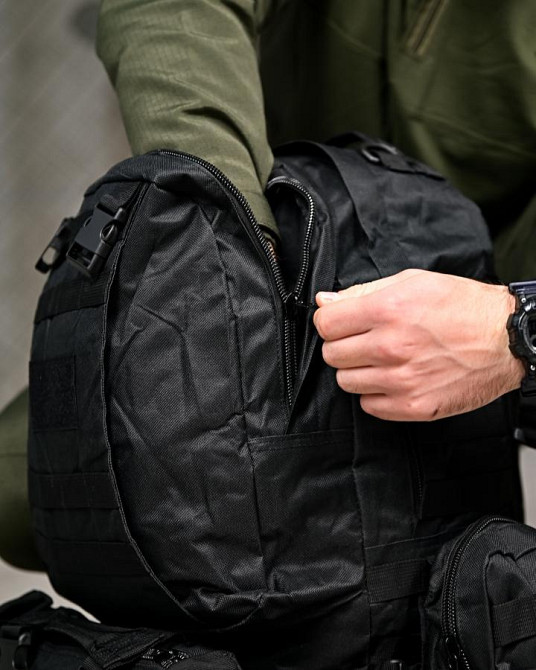 Рюкзак тактичний bresh black 55Л ПП8053 Одеса - фото 5