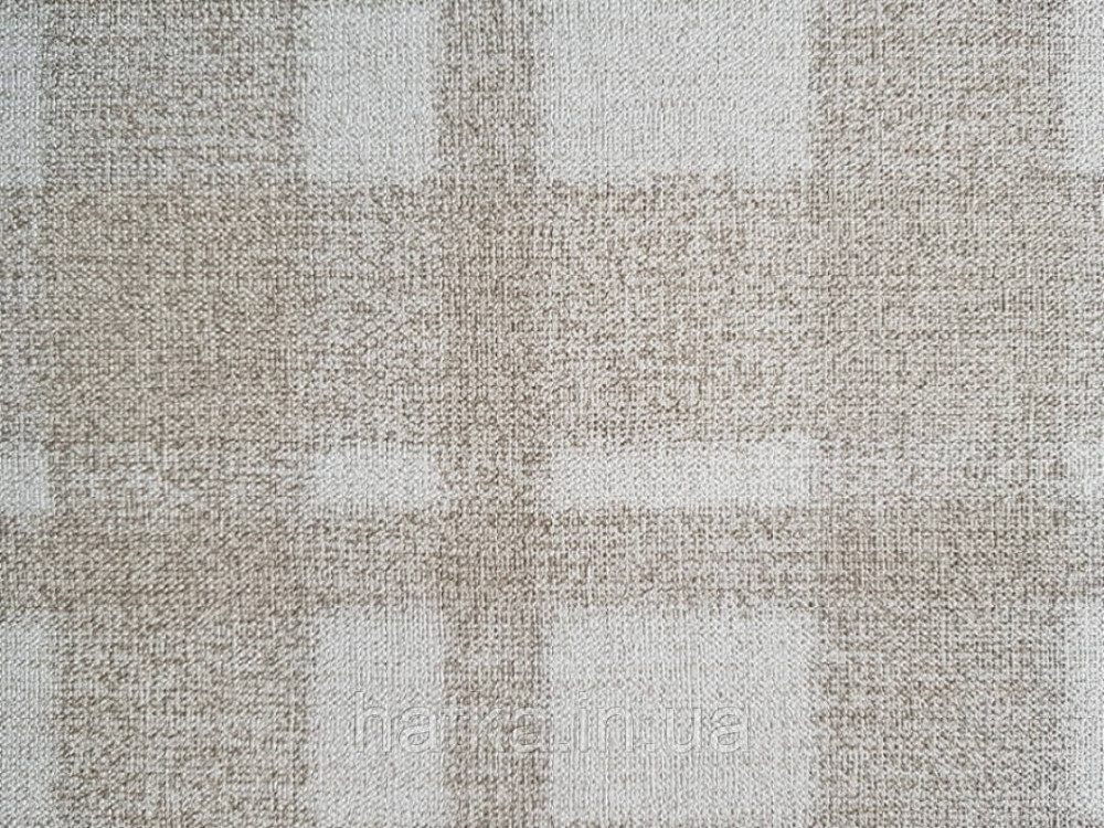 Шпалери вінілові на флізелін гарячого тиснення Marburg Natural vibes метрові клітка під рогожку коричневі Київ - фото 5