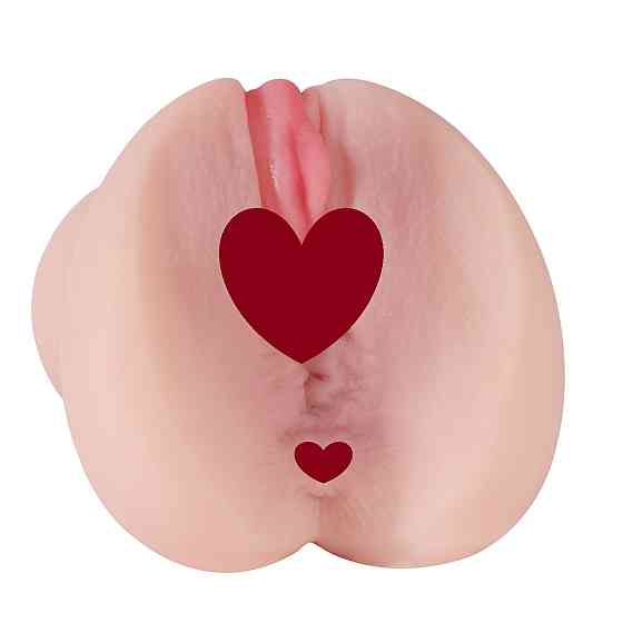 Реалистичная вагина-анус Linda Super Realistic без вибрации цвет телесный Sex Aura Киев
