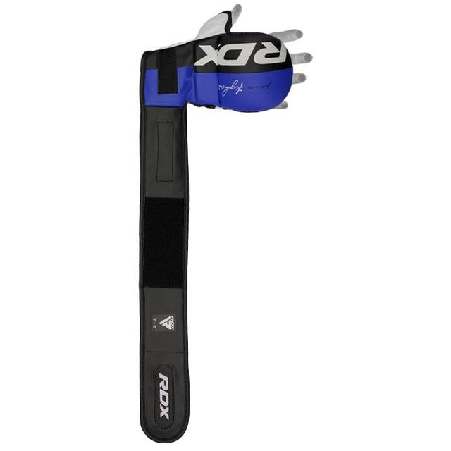 Перчатки для ММА RDX T6 Plus Rex Blue L (капа в комплекте) Луцк - изображение 5