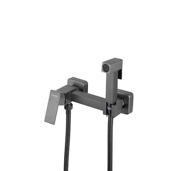 Набір для гігієнічного душу зі змішувачем Kroner KRP Edelstahl Kubus — PVD052 Київ