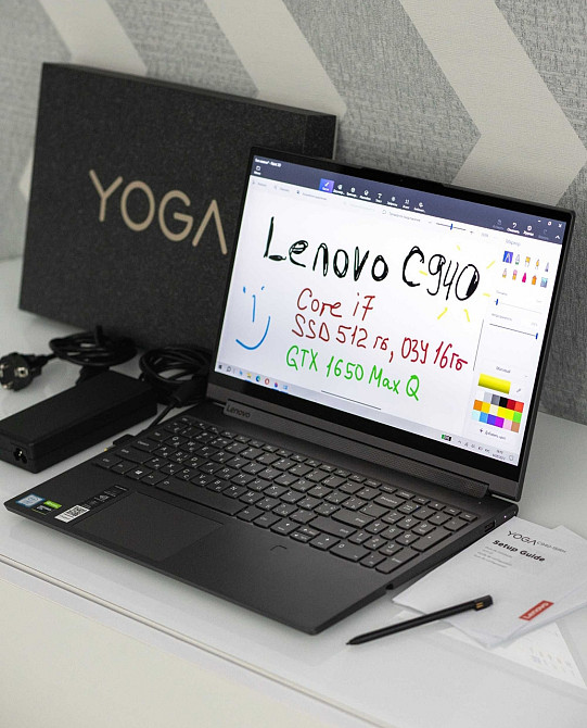 Ноутбук-трансформер Lenovo Yoga C940 15IRH / I7-9750H / GTX 1650 Max-Q / 16 гб ОЗП / 512 GB SSD Харків - фото 5