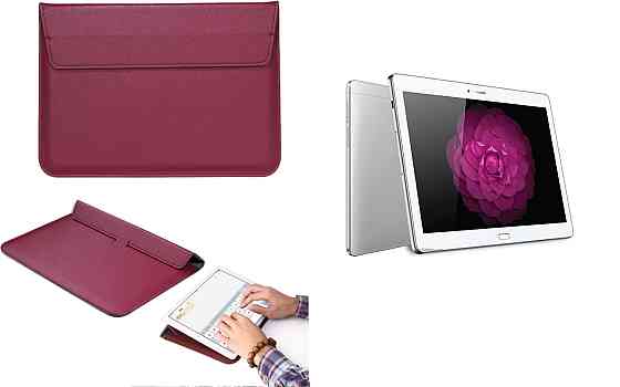 Чохол-конверт VitoCase для HUAWEI MediaPad M2 10.0, з функцією підставки для планшета Бордовий Київ