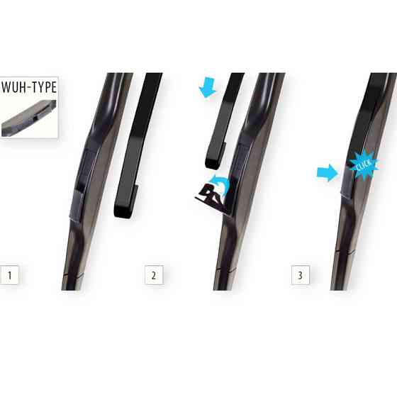 Щетка oximo hybrid 500мм под крюк 9мм дворника Мукачево