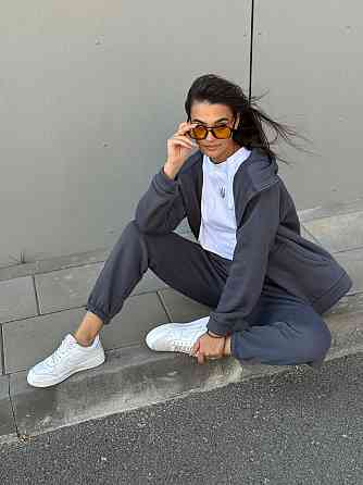 Женский спортивный костюм на флисе Графитовый 42/44 Харьков