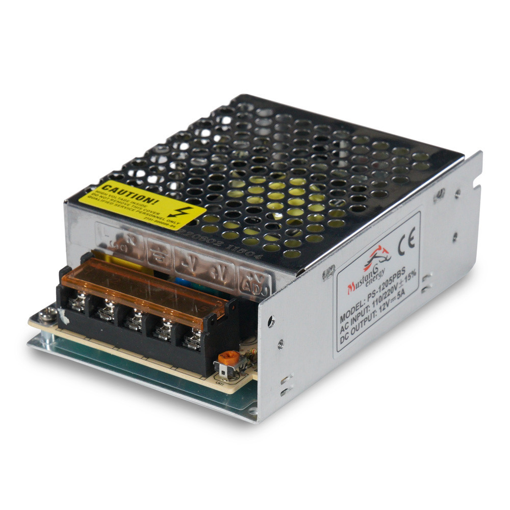 Блок живлення Mustang Energy PS-1205PBS 12V/5A (43-00030) Киев - изображение 1