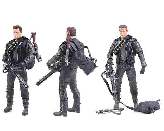 Фігурка Терминатор T-800 RESTEQ — статуетка Арнольда Шварценеггера з фільму "Термінатор" Київ