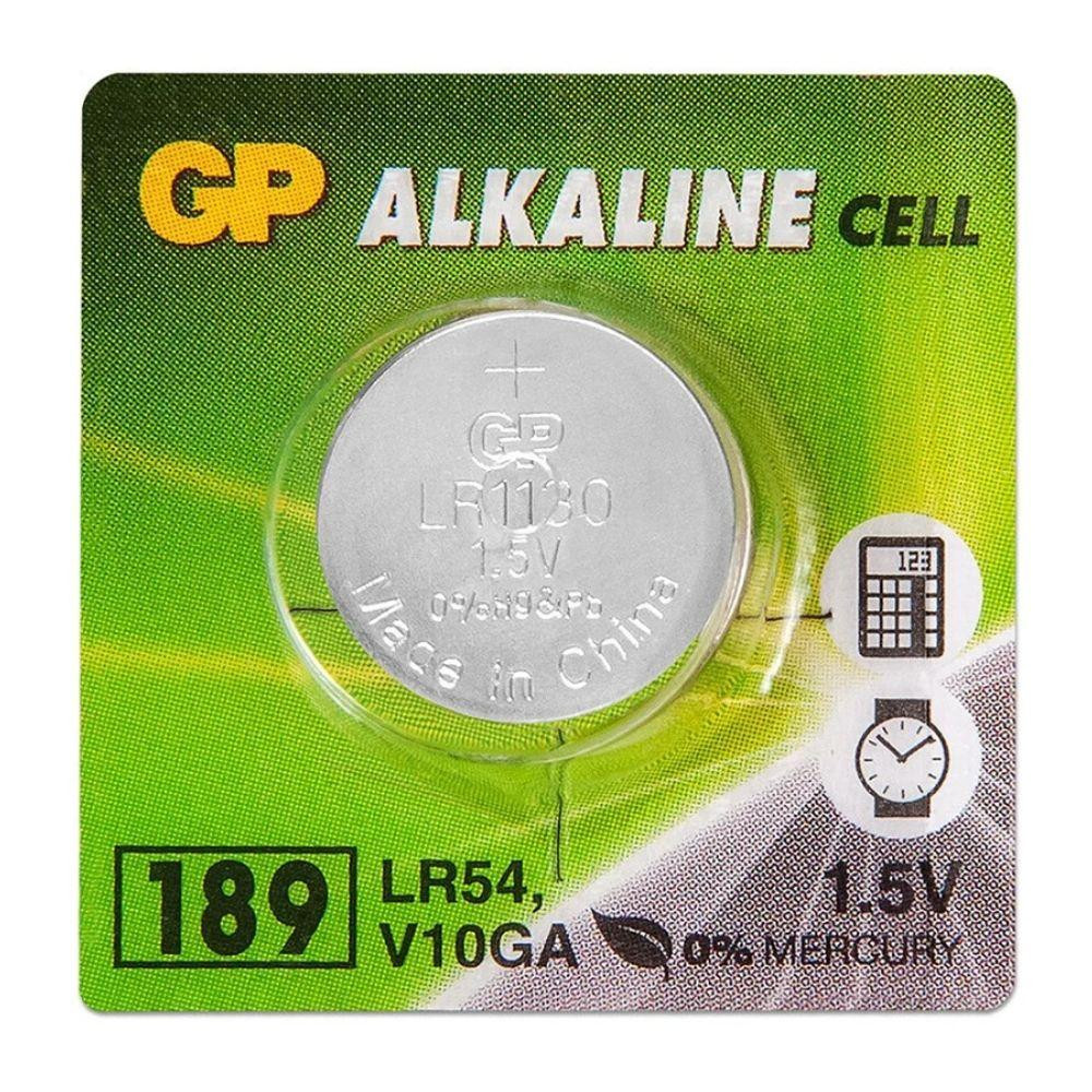 Батарейка GP 189/LR54/AG10 Alkaline (10шт) Київ - фото 2