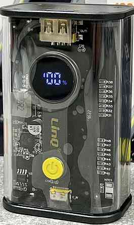 Повербанк 16000 мАч прозрачный. Киев