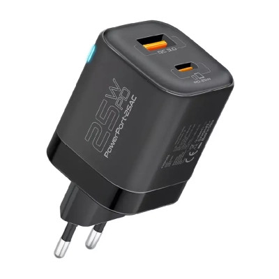 Зарядное устройство Promate powerport-25ac.black Винница - изображение 1