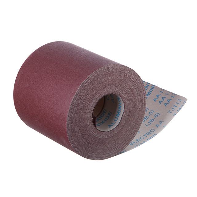 Шкурка шліфувальна, тканинна основа, К120, 200 мм × 50 м INTERTOOL BT-0721 Київ - фото 1