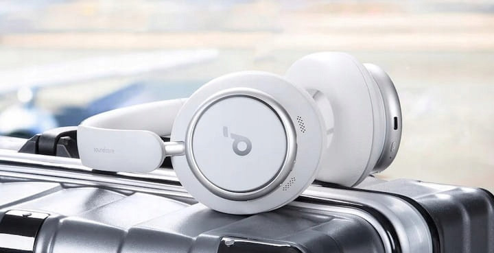 Bluetooth-Гарнітура Anker SoundCore Space Q45 White (A3040G21) ( Білий ) Харьков - изображение 16