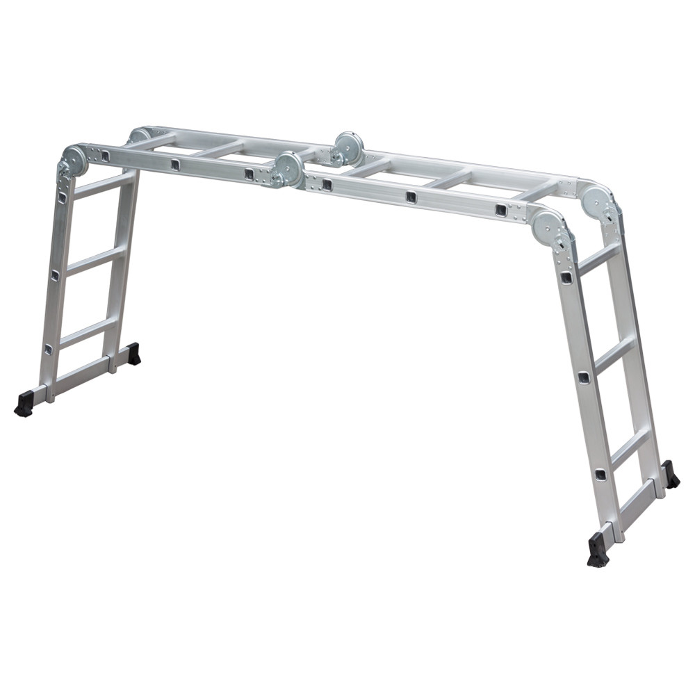 Flora Лестница многоцелевая алюминиевая 4×3 ступеней 3.56м FLORA (5031314) Коломия - фото 1