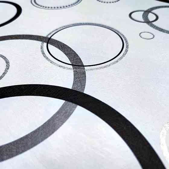 Самоклеюча плівка 0,45х10м х 0,07мм Срібні круги SW-00001201 Київ