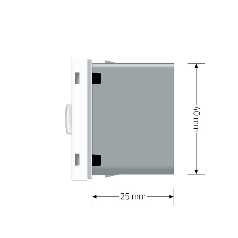 LIVOLO Механізм датчик присутності та руху з сенсорним вимикачем Livolo білий (VL-FCU-2WP) Коломыя - изображение 5