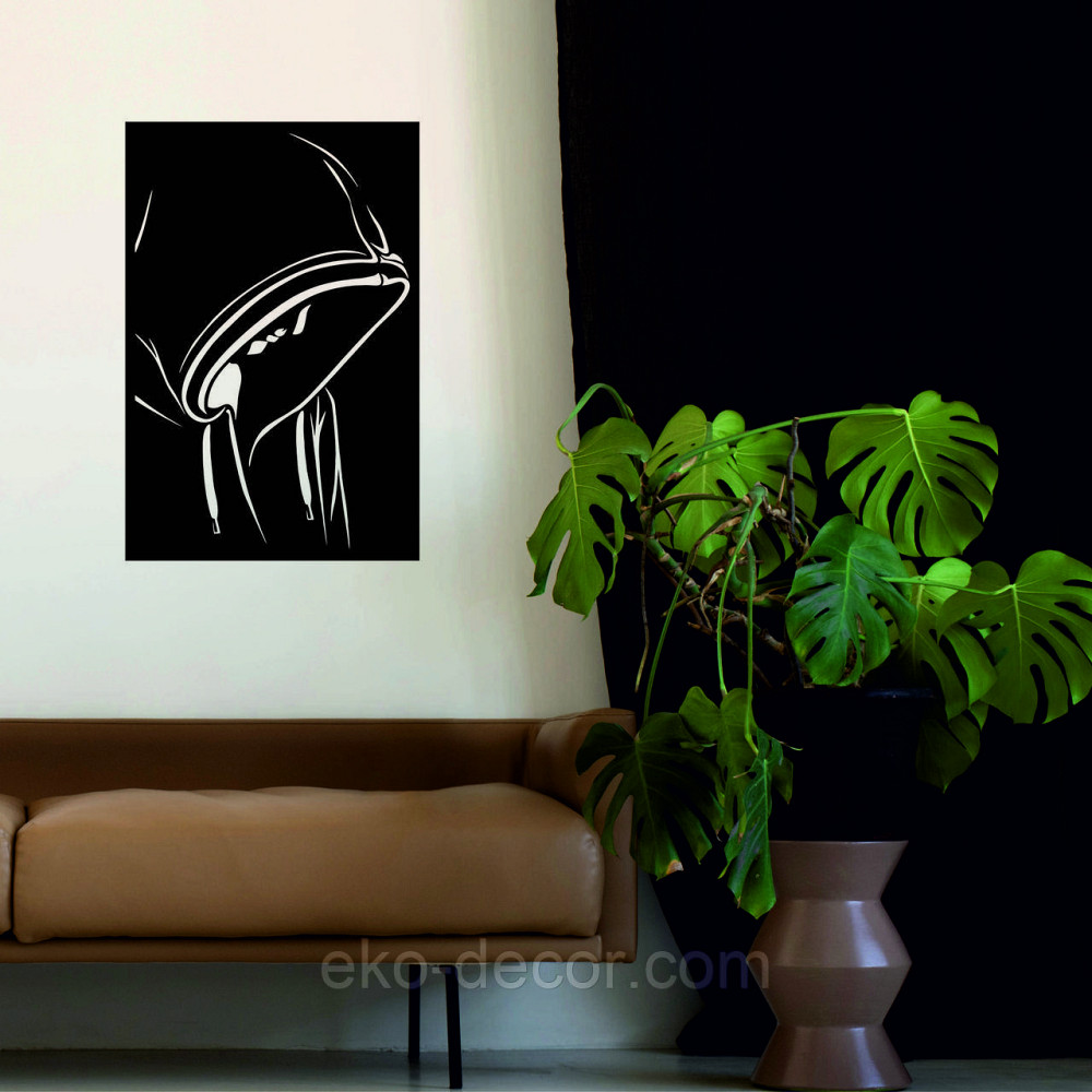 Декоративне настінне Панно «Силует», Декор на стіну Київ - фото 2