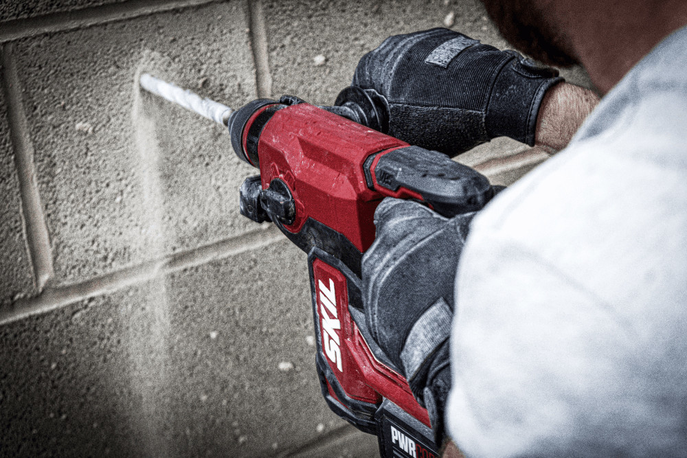 Перфоратор аккумуляторный бесщеточный, SKIL 3851 CA XP + аккумулятор 4,0 Ah + зарядное устройство RH1E3851CA+BC1E3111AA Одесса - изображение 4