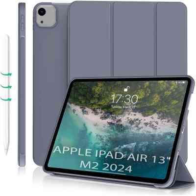 Чохол до планшета Armorstandart Tri Fold Soft TPU Silicone Apple iPad Air 13&quot; M2 2024 Purple (711743) Вінниця