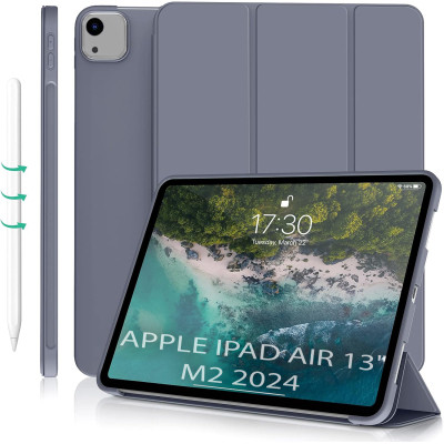 Чохол до планшета Armorstandart Tri Fold Soft TPU Silicone Apple iPad Air 13&quot; M2 2024 Purple (711743) Вінниця - фото 1