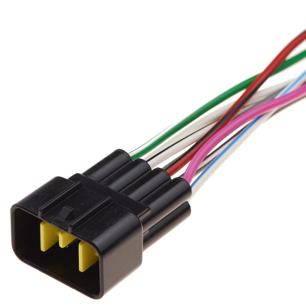 Разъем коннектор с проводом, 8-кон., Мото, FW-C-8M-B, FURUKAWA Япония универс., Много марок Киев - изображение 1