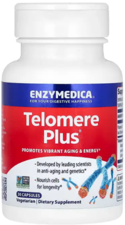Захист тіломір Enzymedica Telomere Plus 30 капс Київ