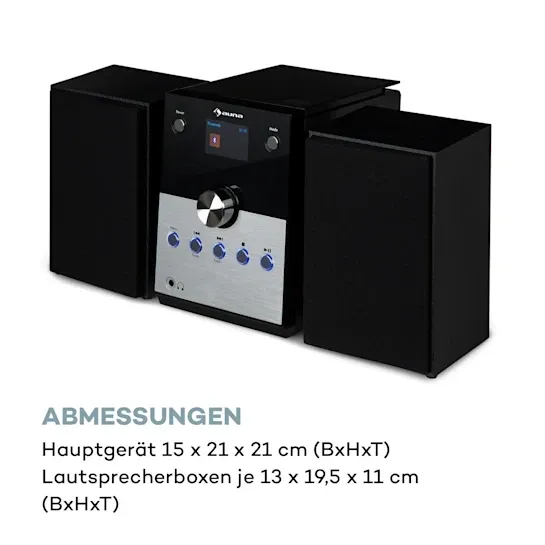 Міні стереосистема Auna MC-30 DAB з Німеччини Уцінка Дніпро - фото 5