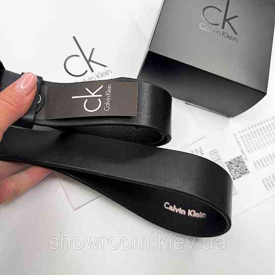 Мужской брендовый ремень из итальянской натуральной кожи Ск (402) Киев