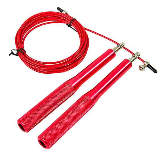 Швидкісна регульована скакалка MS 3407(Red) 290 см Вінниця